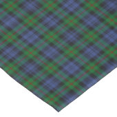 Clan Murray Bright Green und Blue Scottish Tartan Tischdecke (Schrägansicht)