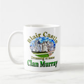 Clan Murray Dreaming of Zuhause Blair Castle Kaffeetasse (Links)