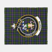 Clan Murray Dysart von Atholl Modern Tartan Karier Fleecedecke (Vorderseite (Horizontal))