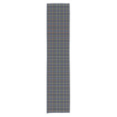 Clan Murray Light Green und Blue Ancient Tartan Kurzer Tischläufer (Vorderseite)