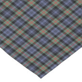Clan Murray Light Green und Blue Ancient Tartan Kurzer Tischläufer (Ecke)
