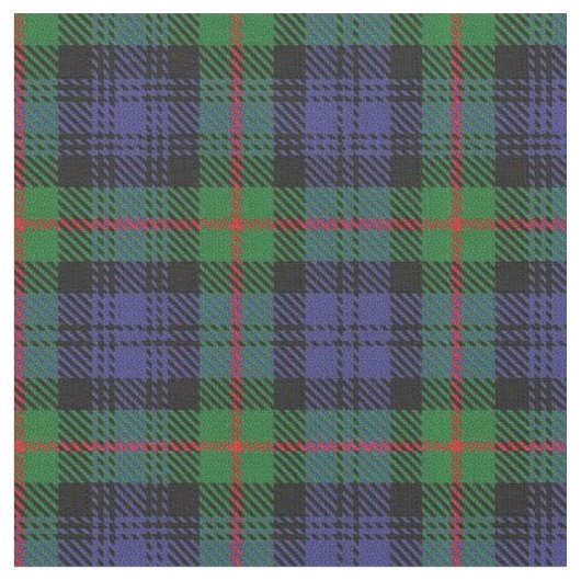 Clan-Murray schottischer Tartan-kariertes Gewebe Stoff (Nahaufnahme)