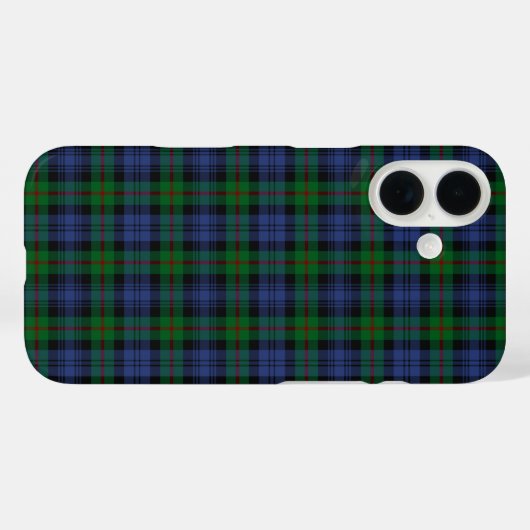 Clan Murray Tartan Case-Mate iPhone Hülle (Rückseite (Horizontal))