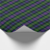 Clan Murray Tartan Geschenkpapier (Ecke)