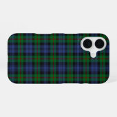 Clan Murray Tartan iPhone 16 Hülle (Rückseite (Horizontal))