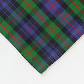 Clan Murray Tartan Kariert Fleecedecke (Ecke)