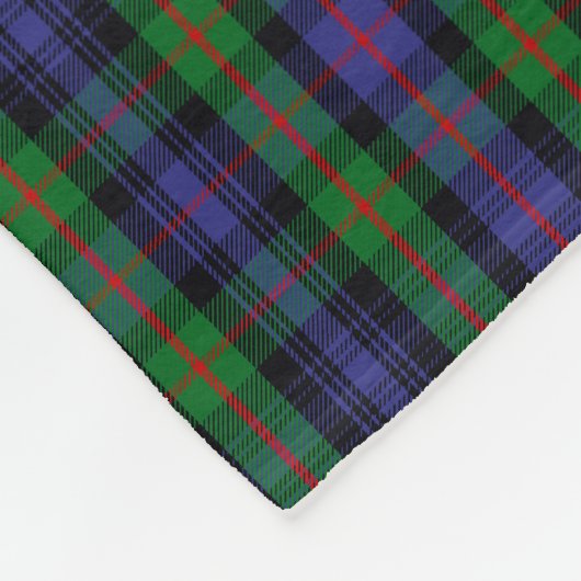 Clan Murray Tartan Kariert Fleecedecke (Ecke)