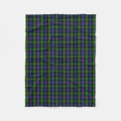Clan Murray Tartan Kariert Fleecedecke (Vorderseite)