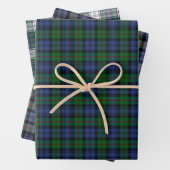 Clan Murray Tartan Variationen Geschenkpapier Set (Beispiel)