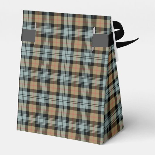 Clan Murray Weathered Tartan Geschenkschachtel (Rückseite)