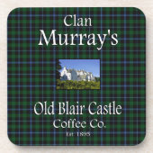 Clan Murray's Old Blair Castle Coffee Co. Untersetzer (Vorderseite)