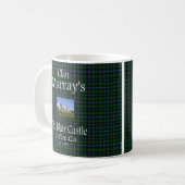 Clan Murray's Old Blair Castle Kaffee Co. Kaffeetasse (Vorderseite Links)