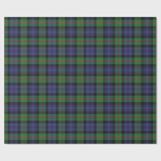 Clan-MurrayScottishTartan Geschenkpapier (Flach)