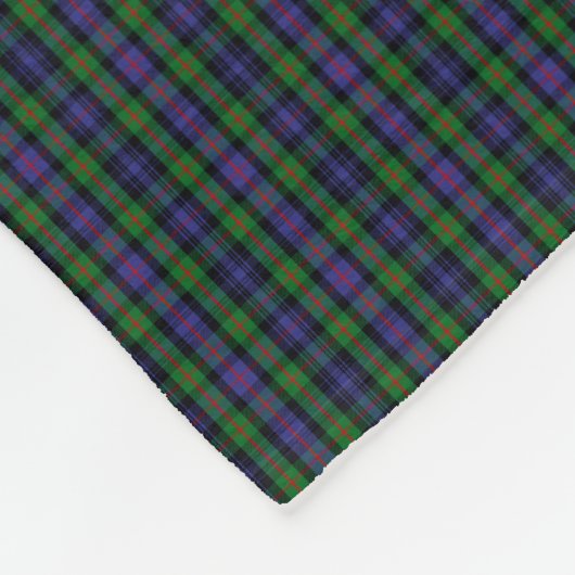 Clan-MurrayTartan Fleecedecke (Ecke)