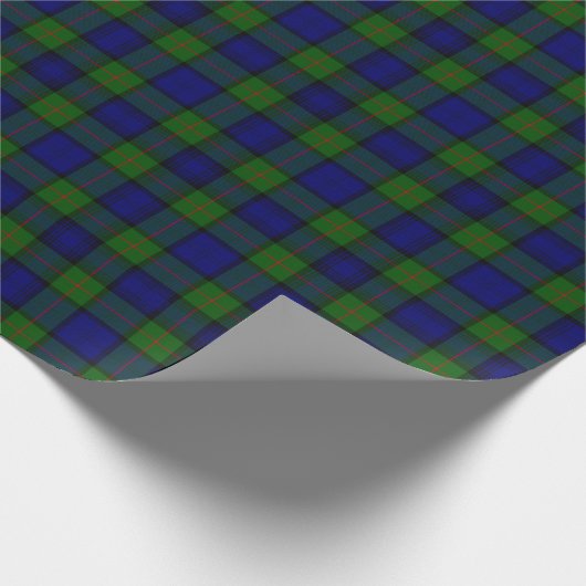 Clan-MurrayTartan Geschenkpapier (Ecke)