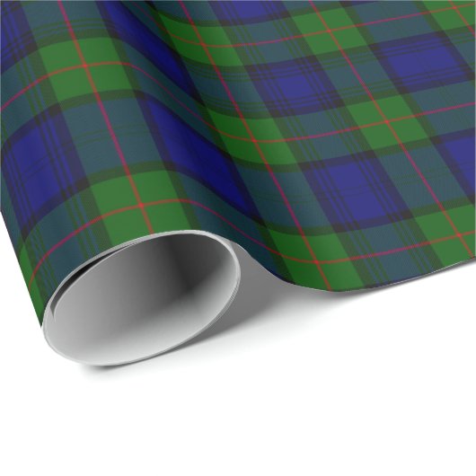 Clan-MurrayTartan Geschenkpapier (Rolleneckpunkt)