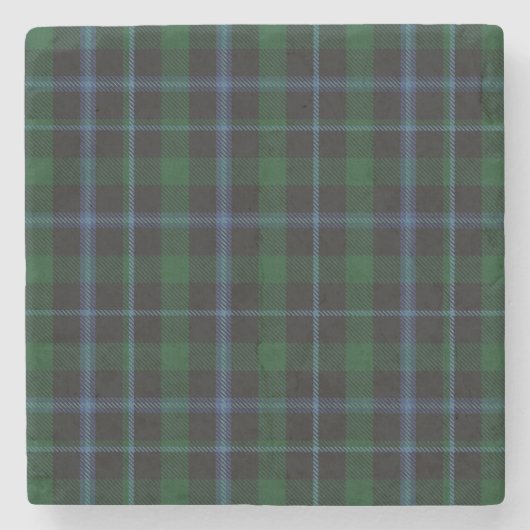 Clan-Murraytartan-karierter SteinUntersetzer (Vorderseite)