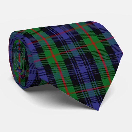 Clan-MurrayTartan Krawatte (Gerollt)