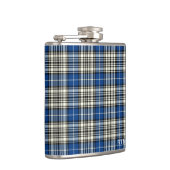 Clan Napier Tartan Monogram Flachmann (Rechts)