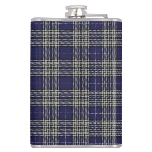 Clan-Napiertartan-alte Schottland-Flasche Flachmann (Rückseite)