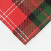 Clan Nesbitt Tartan Kariert Fleecedecke (Ecke)