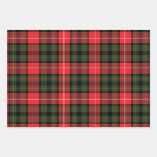 Clan Nesbitt Tartan Trio Geschenkpapier Set (Vorderseite 3)