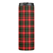 Clan Nesbitt Wappen Abzeichen & Tartan Personalisi Thermosbecher (Rückseite)