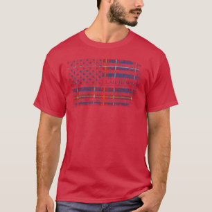 Clan Newton Scottish tartan, USA Flaggenkilometer, T-Shirt