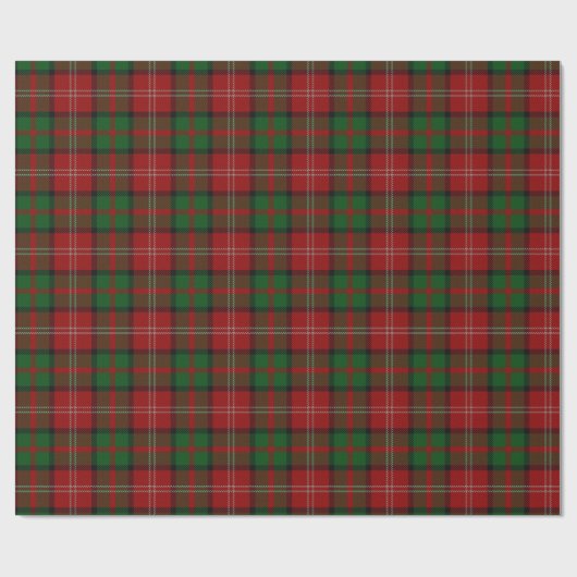 Clan Nisbet Nesbitt Nesbit ScottishTartan Geschenkpapier (Flach)