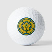 Clan Oda Wappen (Kamon) Golfball (Vorderseite)