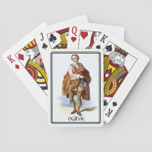 Clan Ogilvie Classic Scotland Bicycle Deck Spielkarten