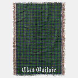Clan Ogilvie Tartan Kariert Decke