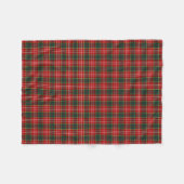 Clan Ogilvie Tartan Scottish Kariert Pattern Fleecedecke (Vorderseite (Horizontal))