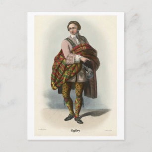 Clan Ogilvy Postkarte
