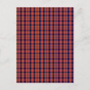 Clan Ogilvy Tartan Postkarte