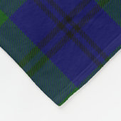 Clan Oliphant Modern Tartan Kariert Fleecedecke (Ecke)