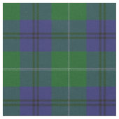 Clan Oliphant schottischer Tartan-kariertes Gewebe Stoff (Nahaufnahme)