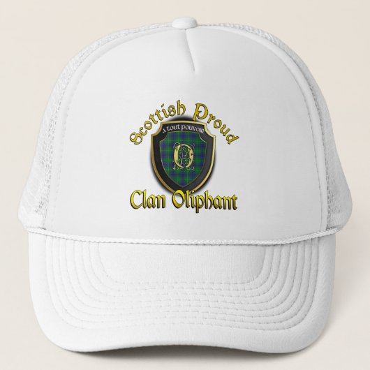 Clan Oliphant Scottish Dynasty Cap Truckerkappe (Vorderseite)