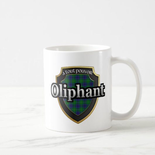 Clan Oliphant Scottish Dynsty Tartan Tasse Cups (Rechts)