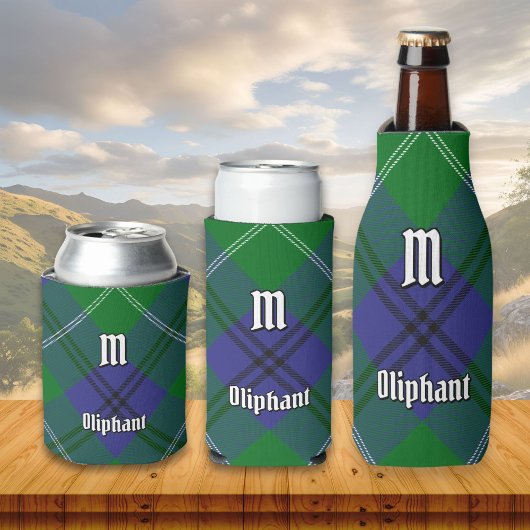 Clan Oliphant Tartan Can Cooler Dosenkühler