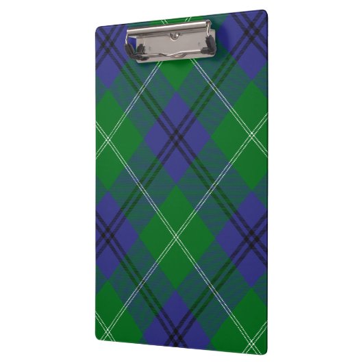 Clan Oliphant Tartan Clipboard Klemmbrett (Links)