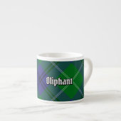 Clan Oliphant Tartan Espresso Cup Espressotasse (Vorderseite Rechts)