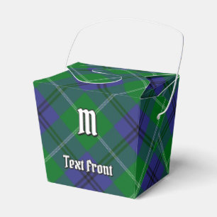 Clan Oliphant Tartan Favor Box Geschenkschachtel