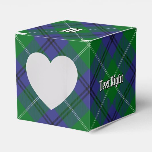 Clan Oliphant Tartan Favor Box Geschenkschachtel (Vorderseite)