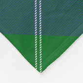 Clan Oliphant Tartan Fleece Blanket (Ecke)