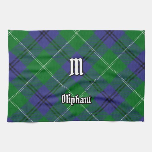 Clan Oliphant Tartan Küchentuch (Horizontal)