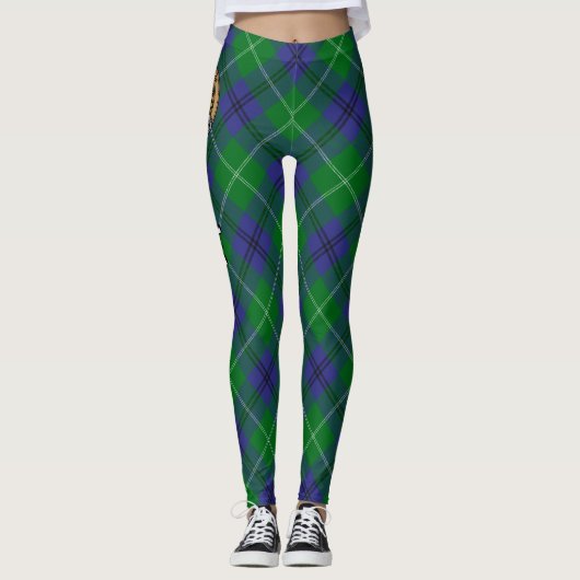 Clan Oliphant Tartan Leggings (Vorderseite)
