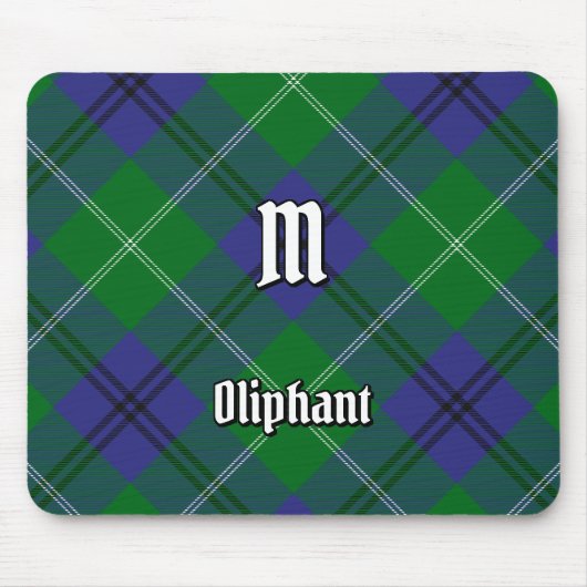 Clan Oliphant Tartan Mouse Pad Mousepad (Vorne)