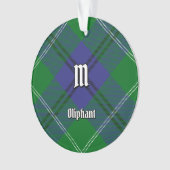 Clan Oliphant Tartan Ornament (Vorderseite)