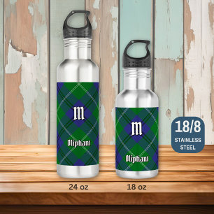Clan Oliphant Tartan Steel Water Flasche Edelstahlflasche